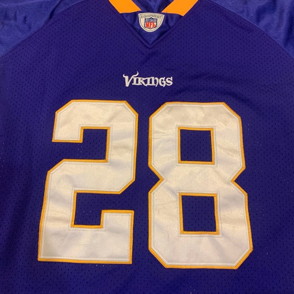 Vintage 2000s Authentic Minnesota Vikings Adrian Peterson NFL Reebok Jersey - Picture 2 of 11